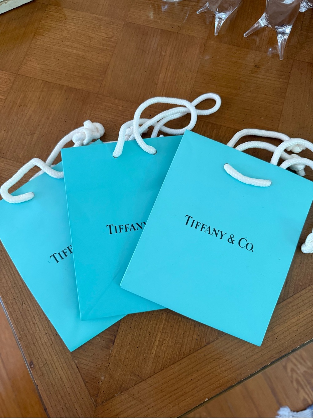 Set of 3 Tiffany Gift Bags